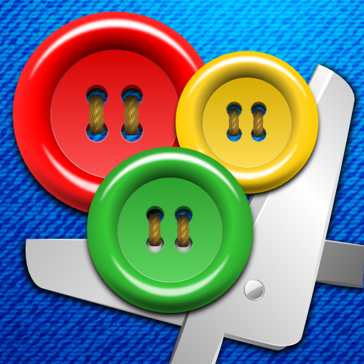 Buttons and Scissors icon Buttons and Scissors icon