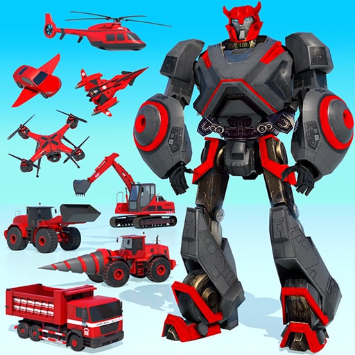 Robot Transform Car Games 3D icon Robot Transform Car Games 3D icon