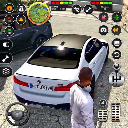 Classic Car Drive Parking Game icon Classic Car Drive Parking Game icon