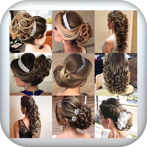 Wedding hairstyles for brides icon Wedding hairstyles for brides icon