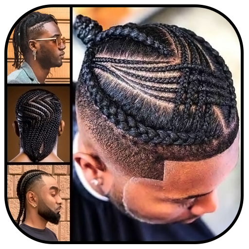 300 Black Men Braid Hairstyles icon 300 Black Men Braid Hairstyles icon
